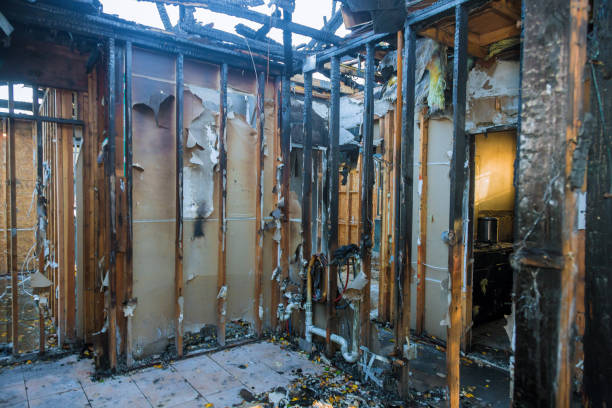 Professional Fire Damage Removal technician working in Teays Valley, WV